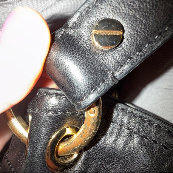 Michael Kors Moxley Black Soft Leather Tote Bag - Picture 3 of 6